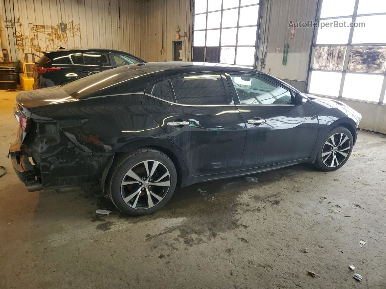 2018 Nissan Maxima 3.5s Gray vin: 1N4AA6AP1JC402485