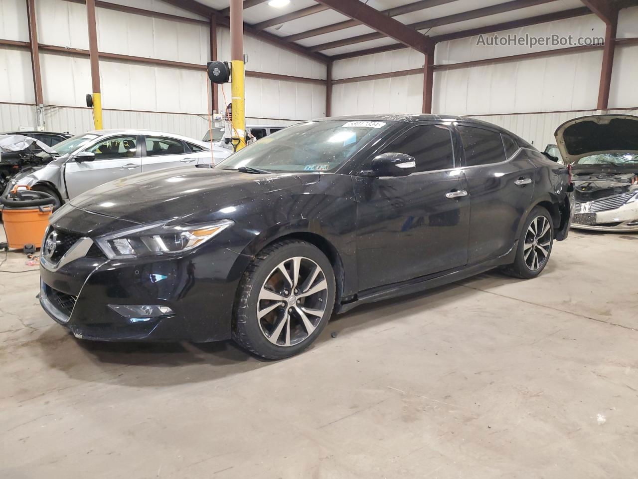 2018 Nissan Maxima 3.5s Black vin: 1N4AA6AP1JC408528