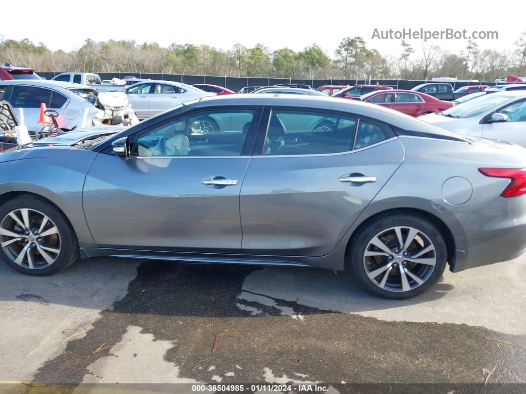 2016 Nissan Maxima 3.5 Sl Gray vin: 1N4AA6AP2GC396463