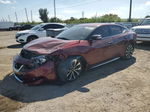 2016 Nissan Maxima 3.5s Red vin: 1N4AA6AP2GC402021