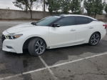 2016 Nissan Maxima 3.5s White vin: 1N4AA6AP2GC410667