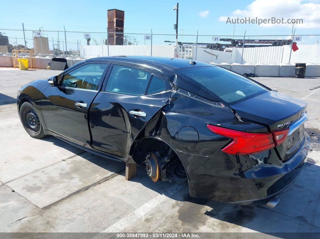 2016 Nissan Maxima 3.5 Platinum Black vin: 1N4AA6AP2GC414556