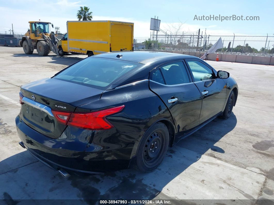 2016 Nissan Maxima 3.5 Platinum Black vin: 1N4AA6AP2GC414556