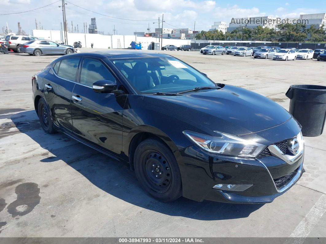 2016 Nissan Maxima 3.5 Platinum Black vin: 1N4AA6AP2GC414556