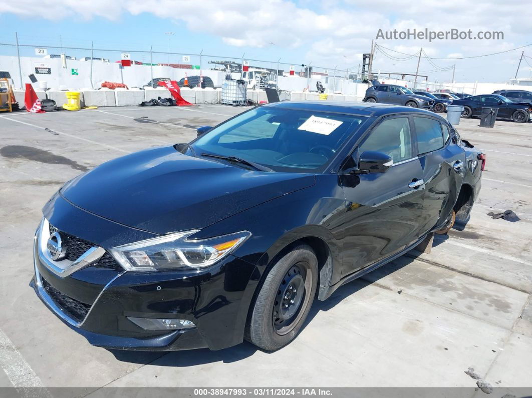 2016 Nissan Maxima 3.5 Platinum Black vin: 1N4AA6AP2GC414556