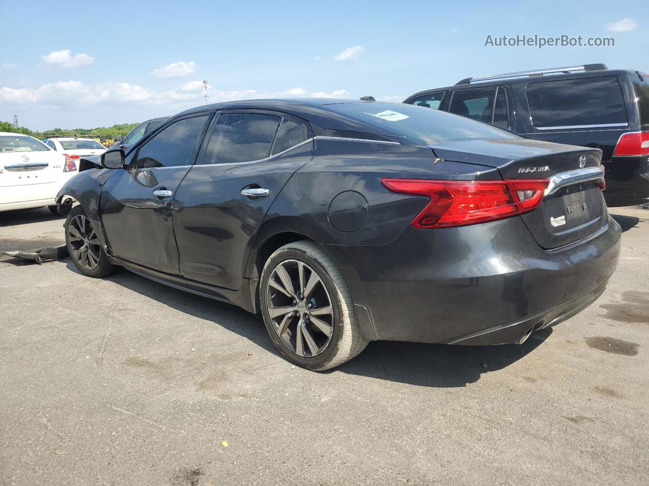 2016 Nissan Maxima 3.5s Black vin: 1N4AA6AP2GC904706