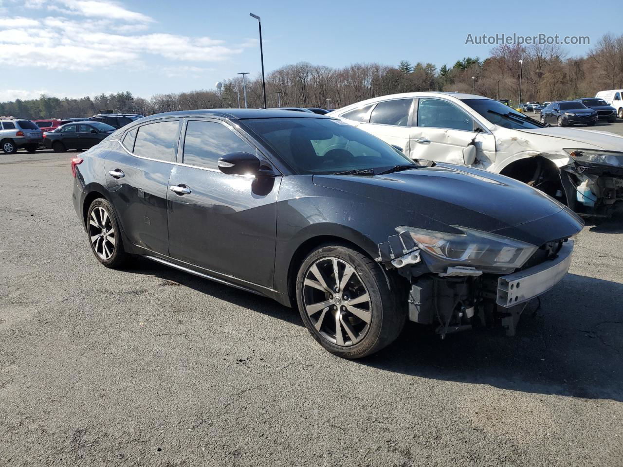 2017 Nissan Maxima 3.5s Black vin: 1N4AA6AP2HC370138