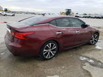 2017 Nissan Maxima 3.5s Burgundy vin: 1N4AA6AP2HC422092