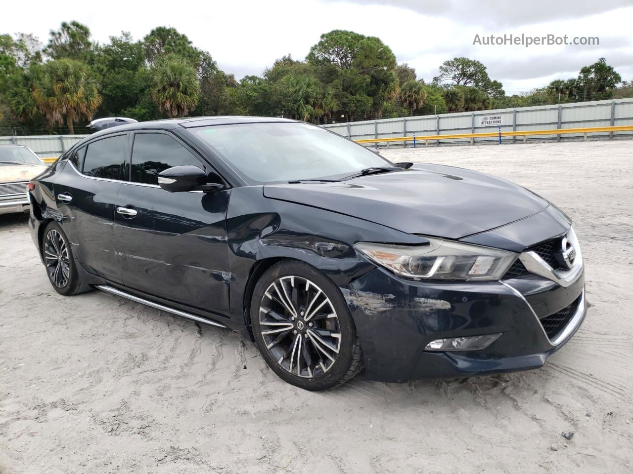 2017 Nissan Maxima 3.5s Gray vin: 1N4AA6AP2HC422772