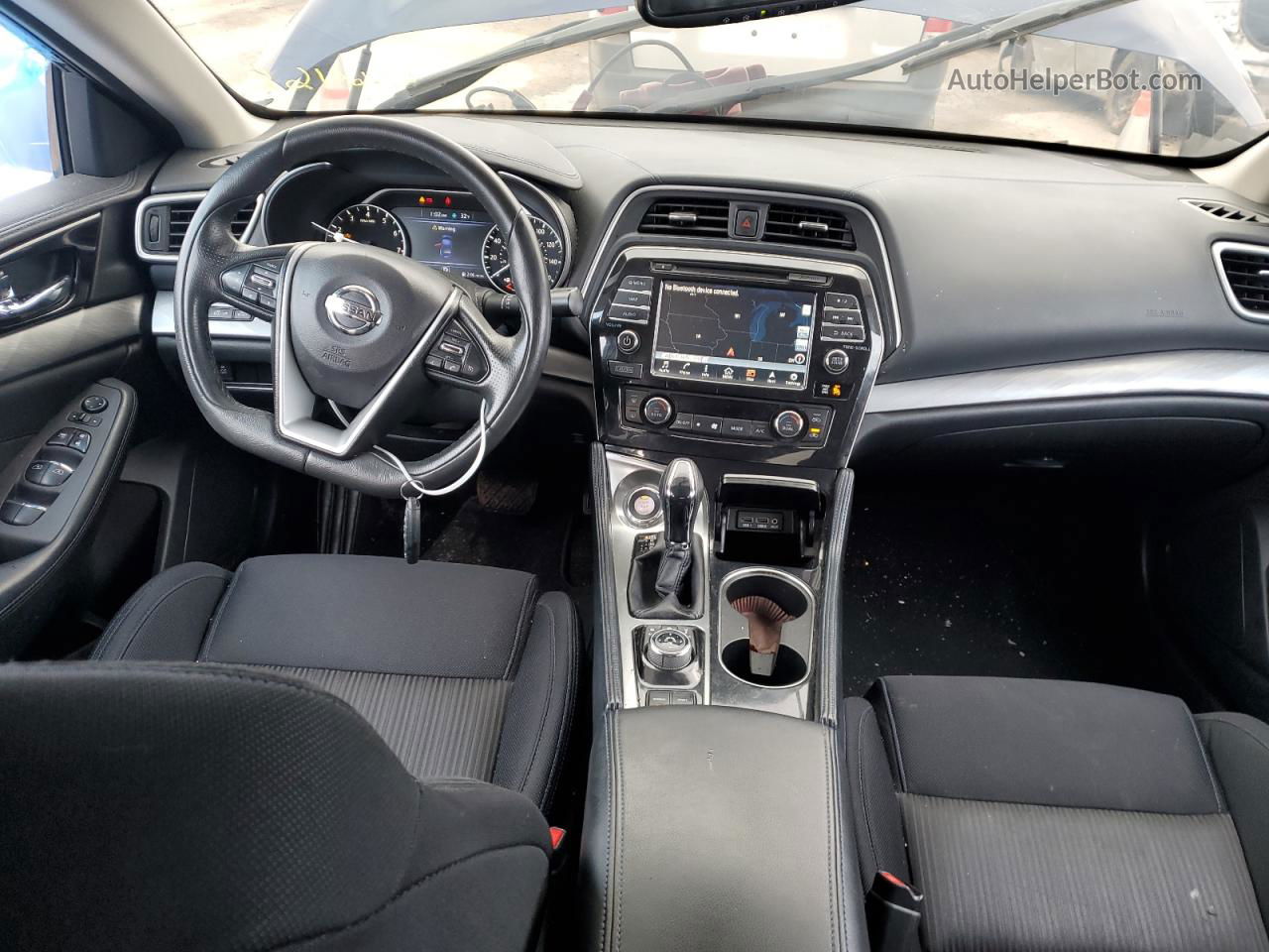 2018 Nissan Maxima 3.5s Синий vin: 1N4AA6AP2JC366466