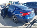 2018 Nissan Maxima 3.5 Sv Blue vin: 1N4AA6AP2JC376110