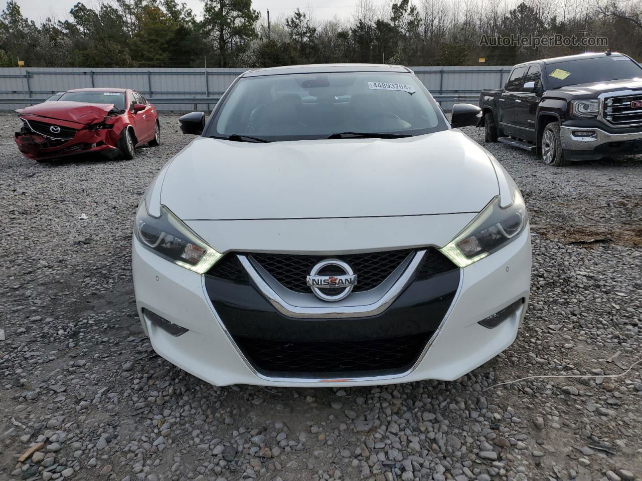 2016 Nissan Maxima 3.5s Белый vin: 1N4AA6AP3GC395855