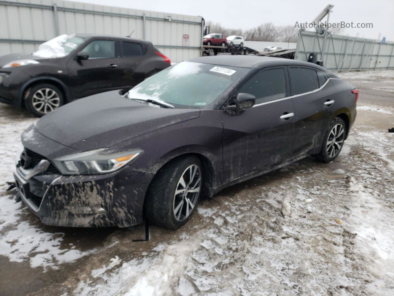 2016 Nissan Maxima 3.5s Темно-бордовый vin: 1N4AA6AP3GC396200