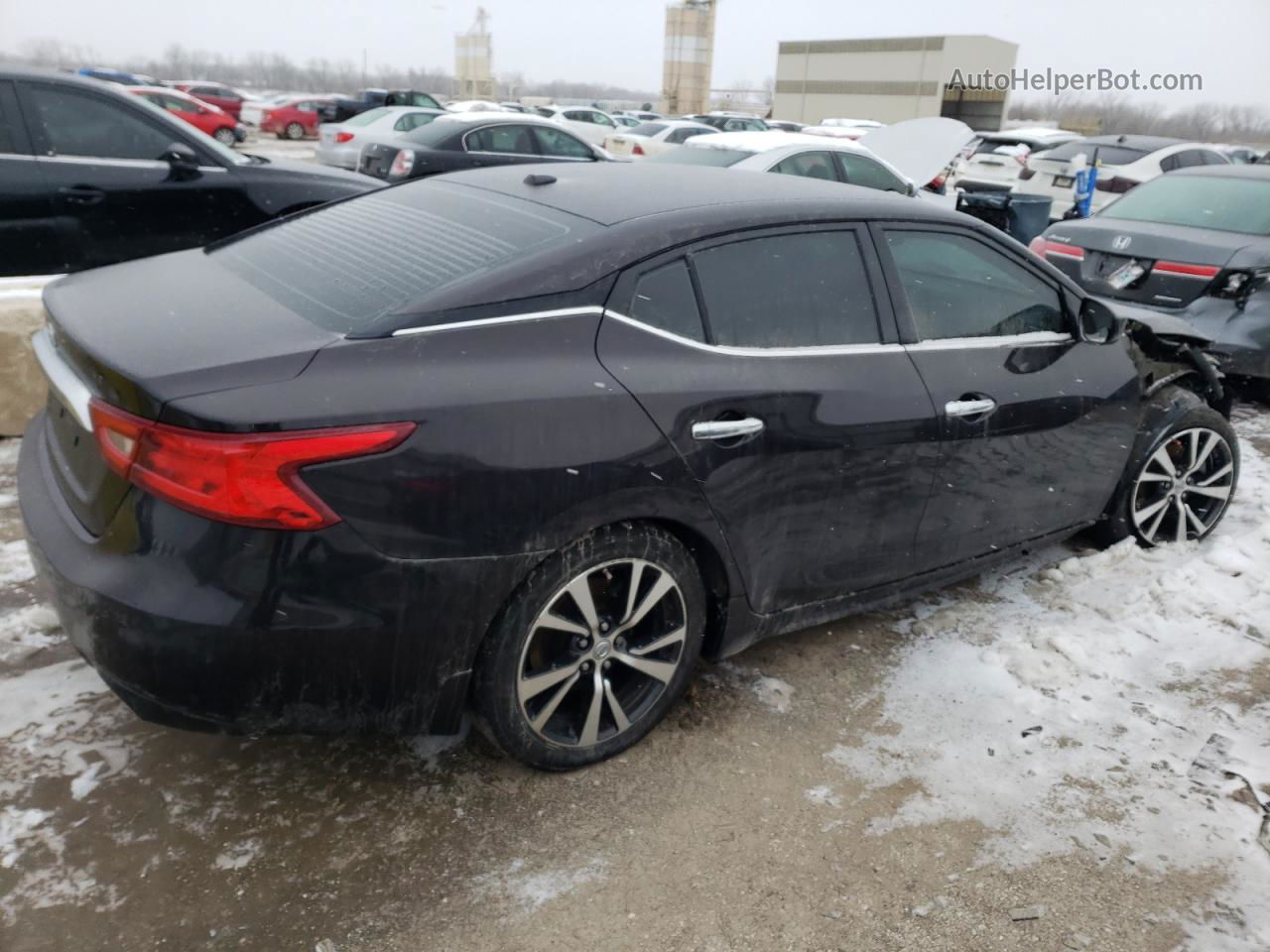 2016 Nissan Maxima 3.5s Темно-бордовый vin: 1N4AA6AP3GC396200