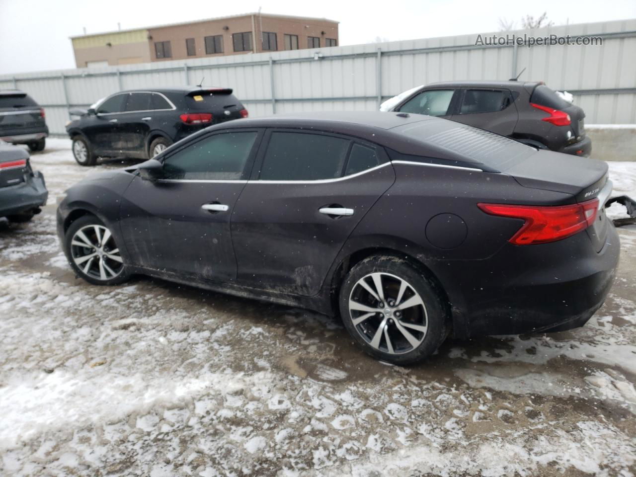 2016 Nissan Maxima 3.5s Maroon vin: 1N4AA6AP3GC396200