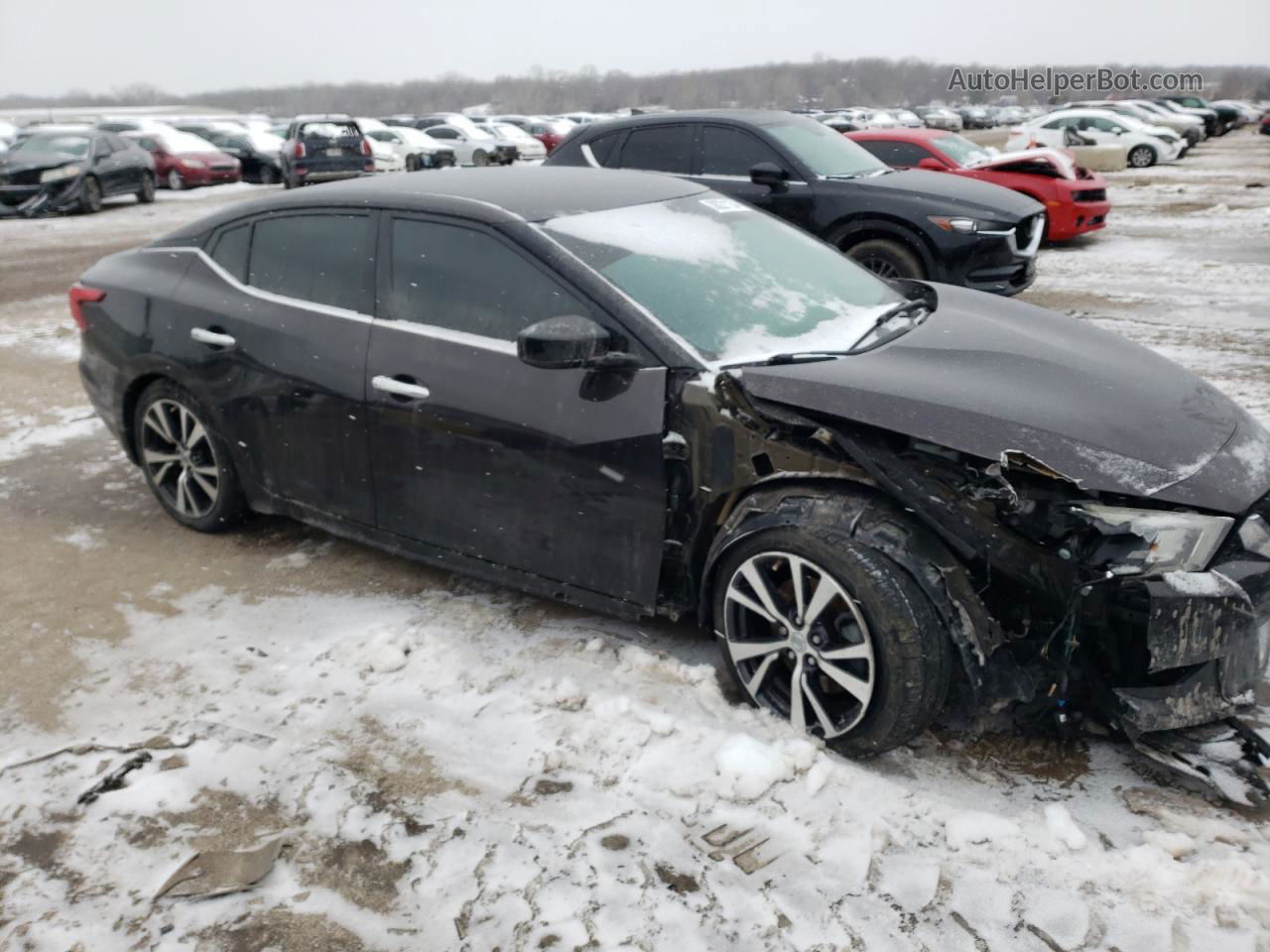 2016 Nissan Maxima 3.5s Maroon vin: 1N4AA6AP3GC396200