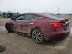 2016 Nissan Maxima 3.5s Burgundy vin: 1N4AA6AP3GC396293