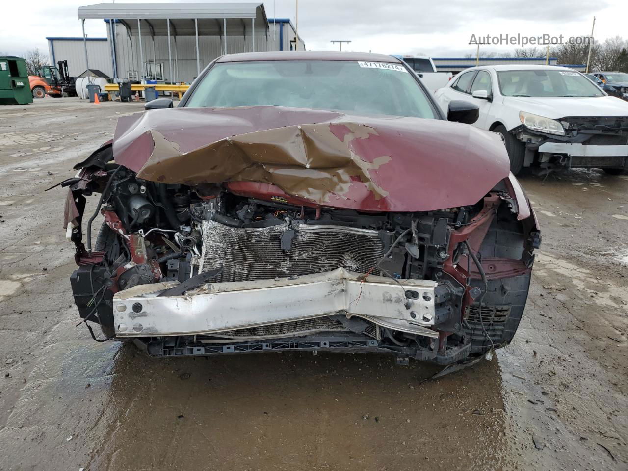 2016 Nissan Maxima 3.5s Maroon vin: 1N4AA6AP3GC400455