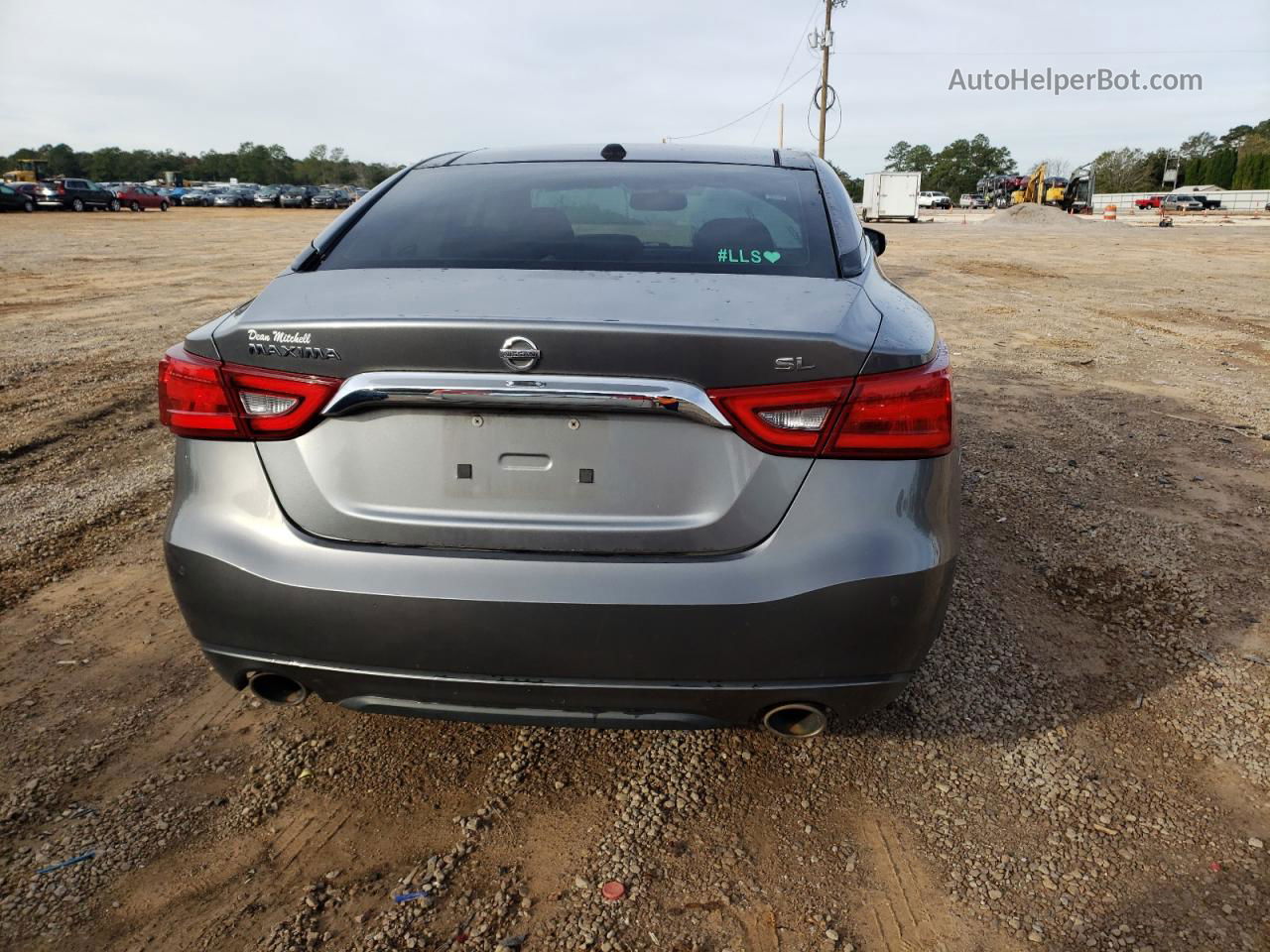 2016 Nissan Maxima 3.5s Gray vin: 1N4AA6AP3GC409690