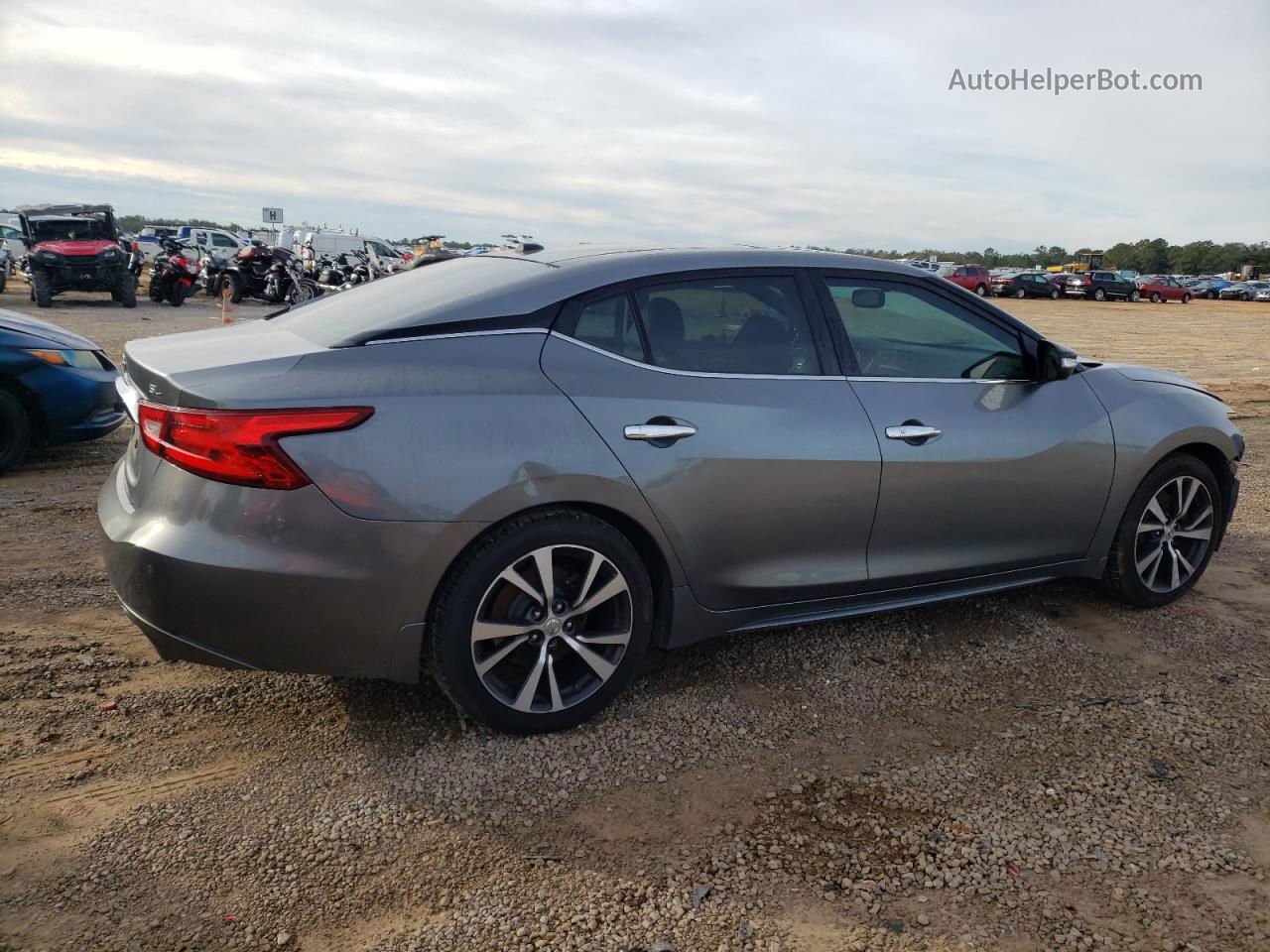 2016 Nissan Maxima 3.5s Gray vin: 1N4AA6AP3GC409690