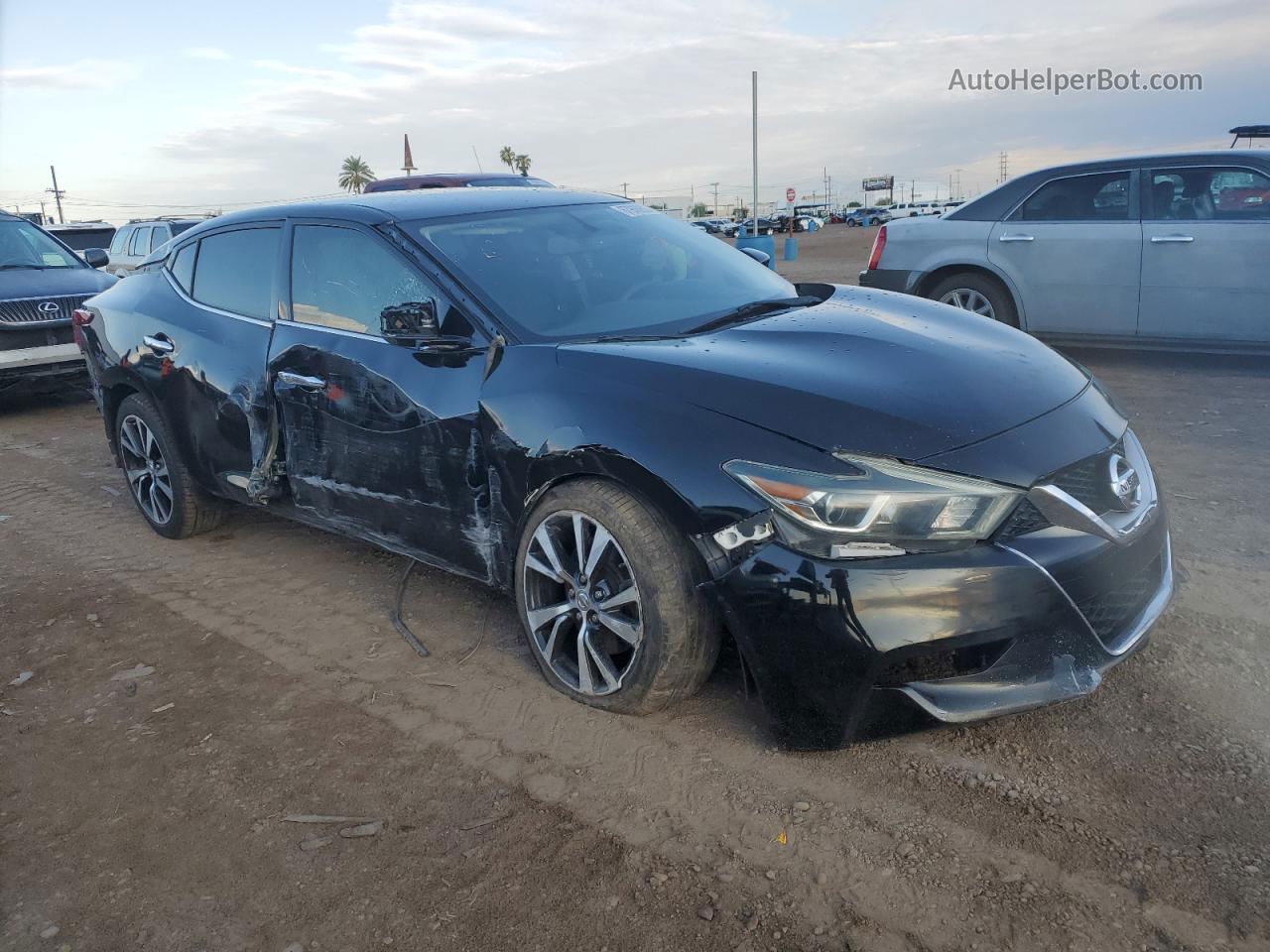 2016 Nissan Maxima 3.5s Black vin: 1N4AA6AP3GC429969