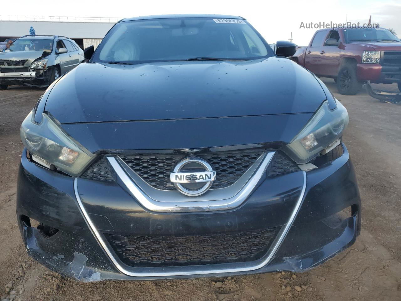 2016 Nissan Maxima 3.5s Черный vin: 1N4AA6AP3GC429969