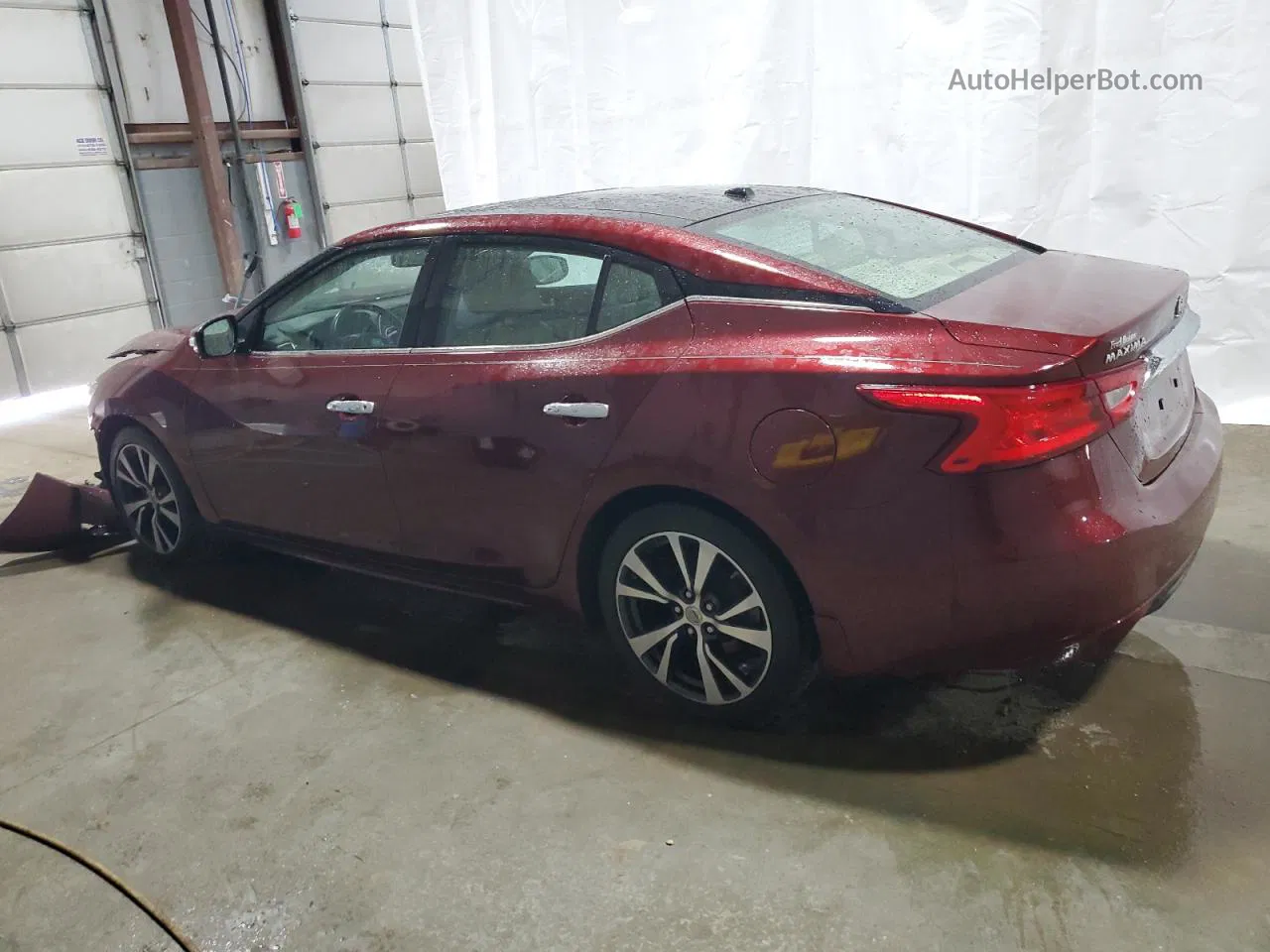 2016 Nissan Maxima 3.5s Maroon vin: 1N4AA6AP3GC435688