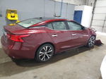 2016 Nissan Maxima 3.5s Темно-бордовый vin: 1N4AA6AP3GC435688