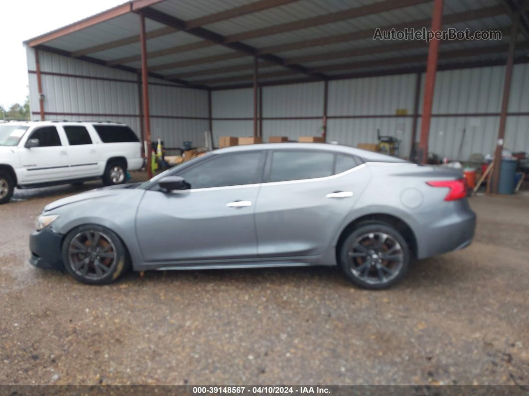 2017 Nissan Maxima 3.5 S Gray vin: 1N4AA6AP3HC371010