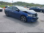 2017 Nissan Maxima 3.5 S Синий vin: 1N4AA6AP3HC396604