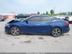 2017 Nissan Maxima 3.5 S Blue vin: 1N4AA6AP3HC396604