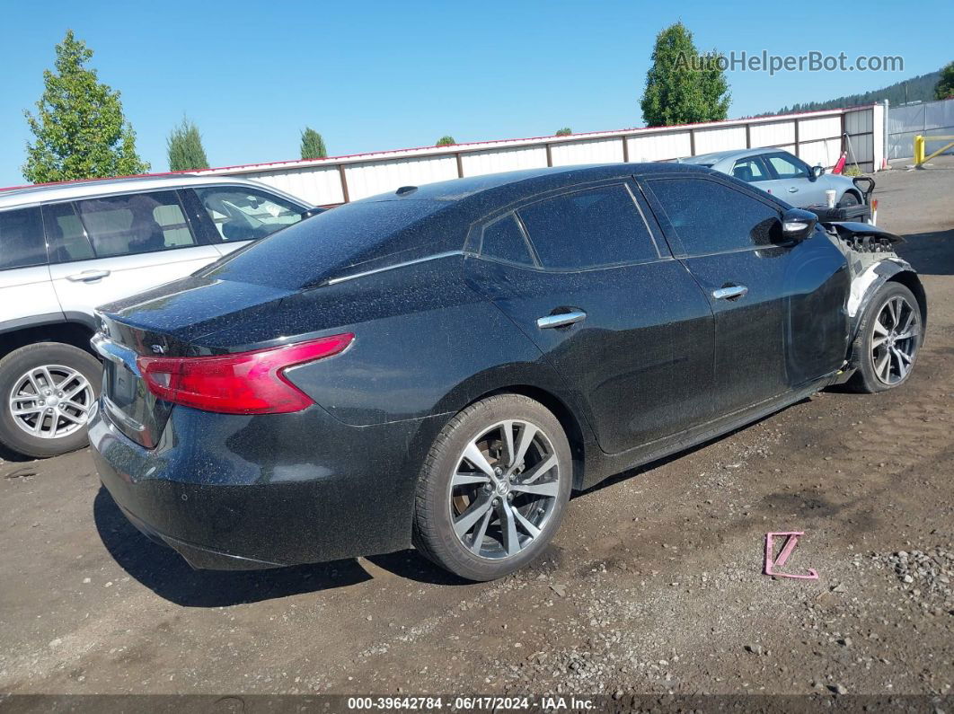 2017 Nissan Maxima 3.5 Sv Черный vin: 1N4AA6AP3HC443131