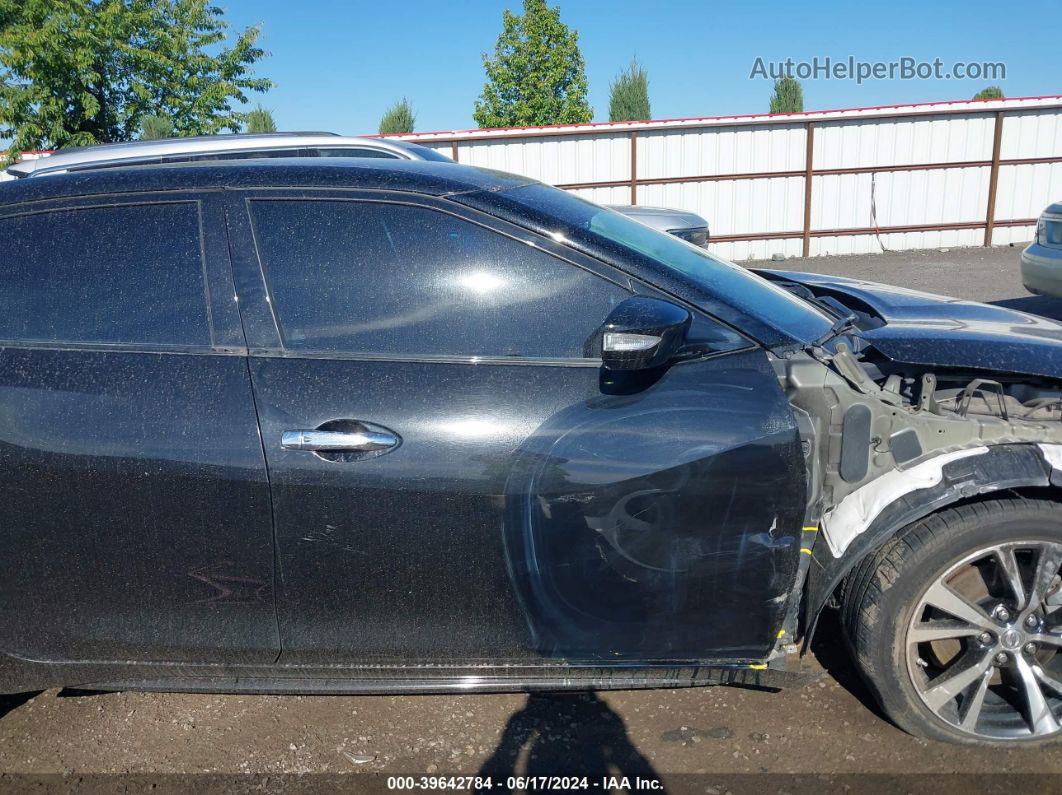 2017 Nissan Maxima 3.5 Sv Black vin: 1N4AA6AP3HC443131