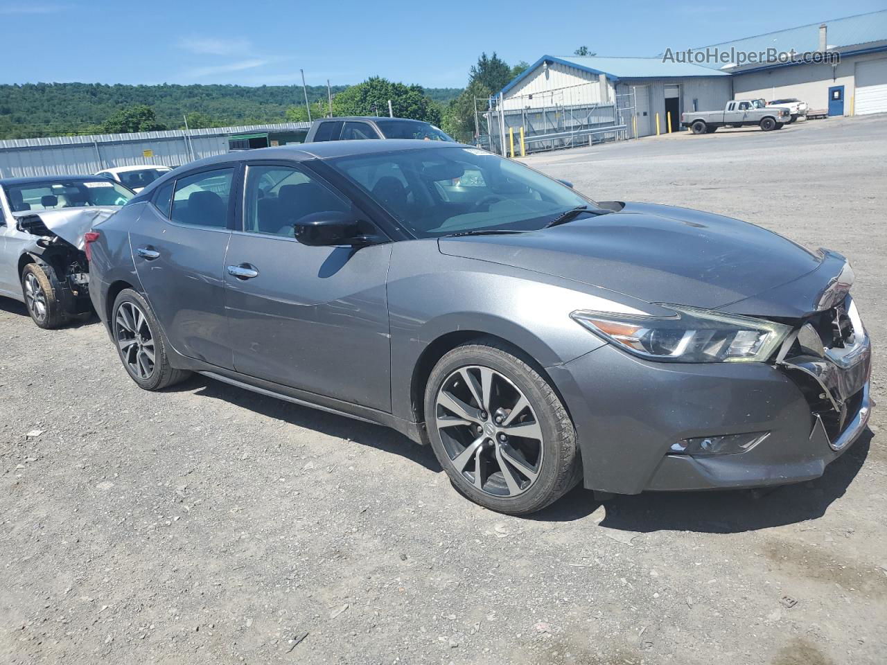 2017 Nissan Maxima 3.5s Charcoal vin: 1N4AA6AP3HC443629