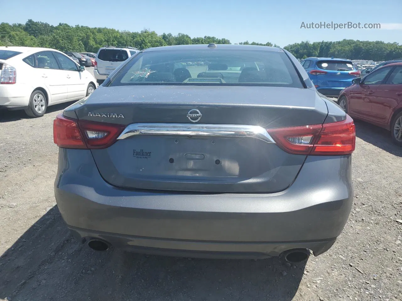 2017 Nissan Maxima 3.5s Charcoal vin: 1N4AA6AP3HC443629