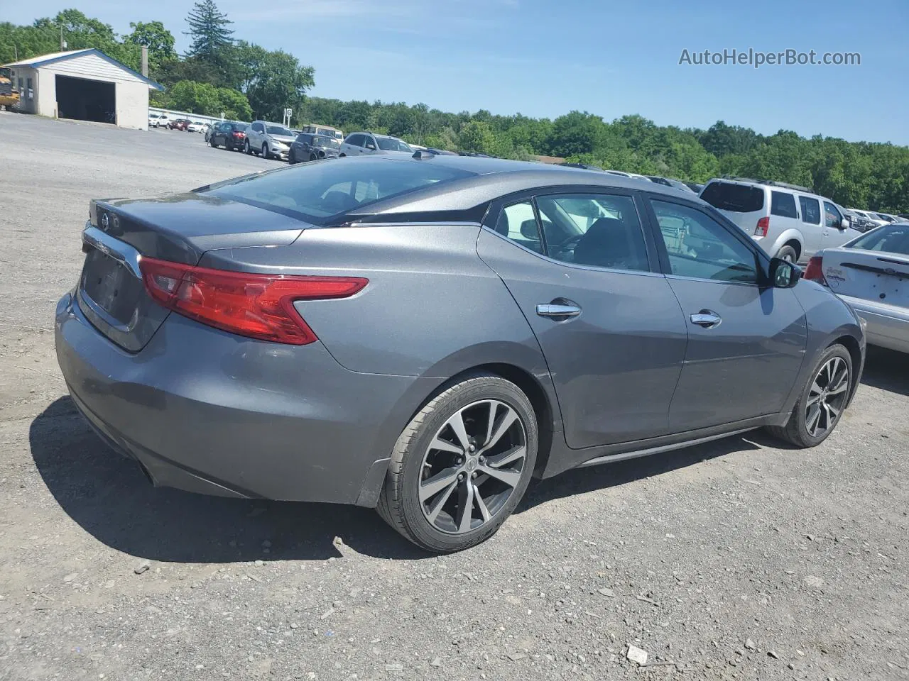 2017 Nissan Maxima 3.5s Charcoal vin: 1N4AA6AP3HC443629