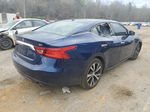 2018 Nissan Maxima 3.5s Blue vin: 1N4AA6AP3JC379355