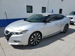 2016 Nissan Maxima 3.5s Silver vin: 1N4AA6AP4GC428720