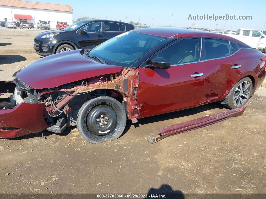 2016 Nissan Maxima 3.5 Red vin: 1N4AA6AP4GC437627