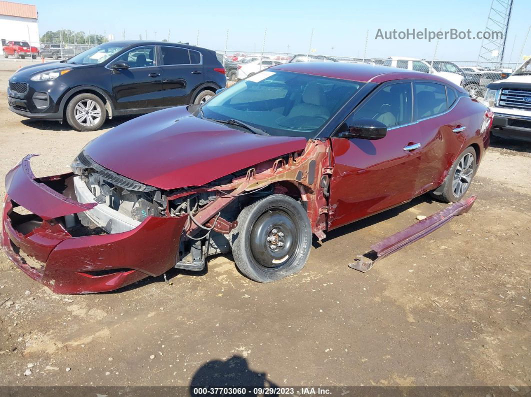 2016 Nissan Maxima 3.5 Red vin: 1N4AA6AP4GC437627