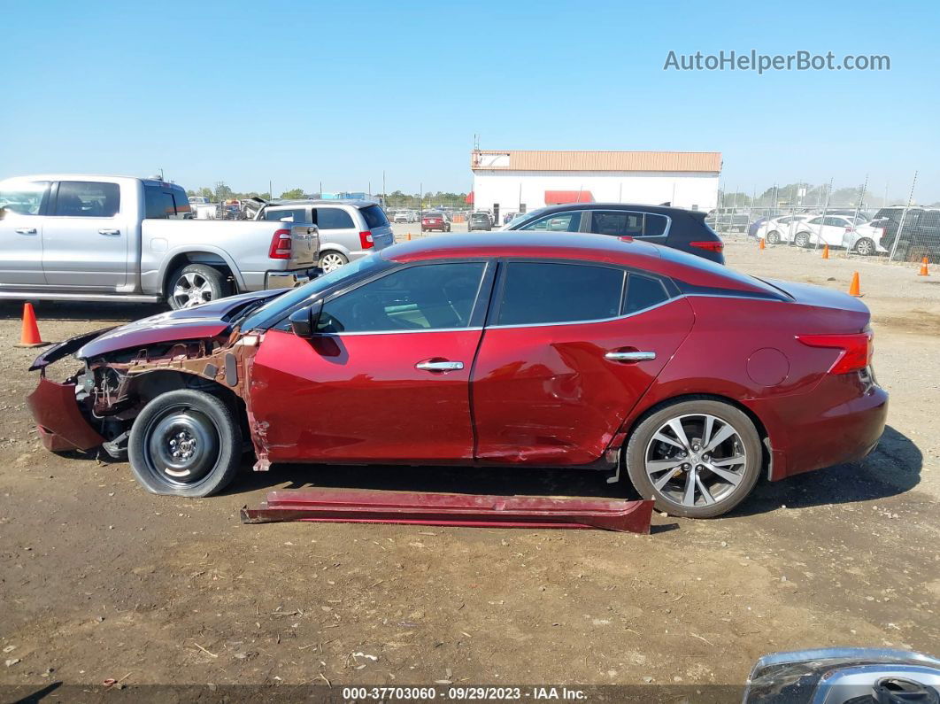 2016 Nissan Maxima 3.5 Red vin: 1N4AA6AP4GC437627