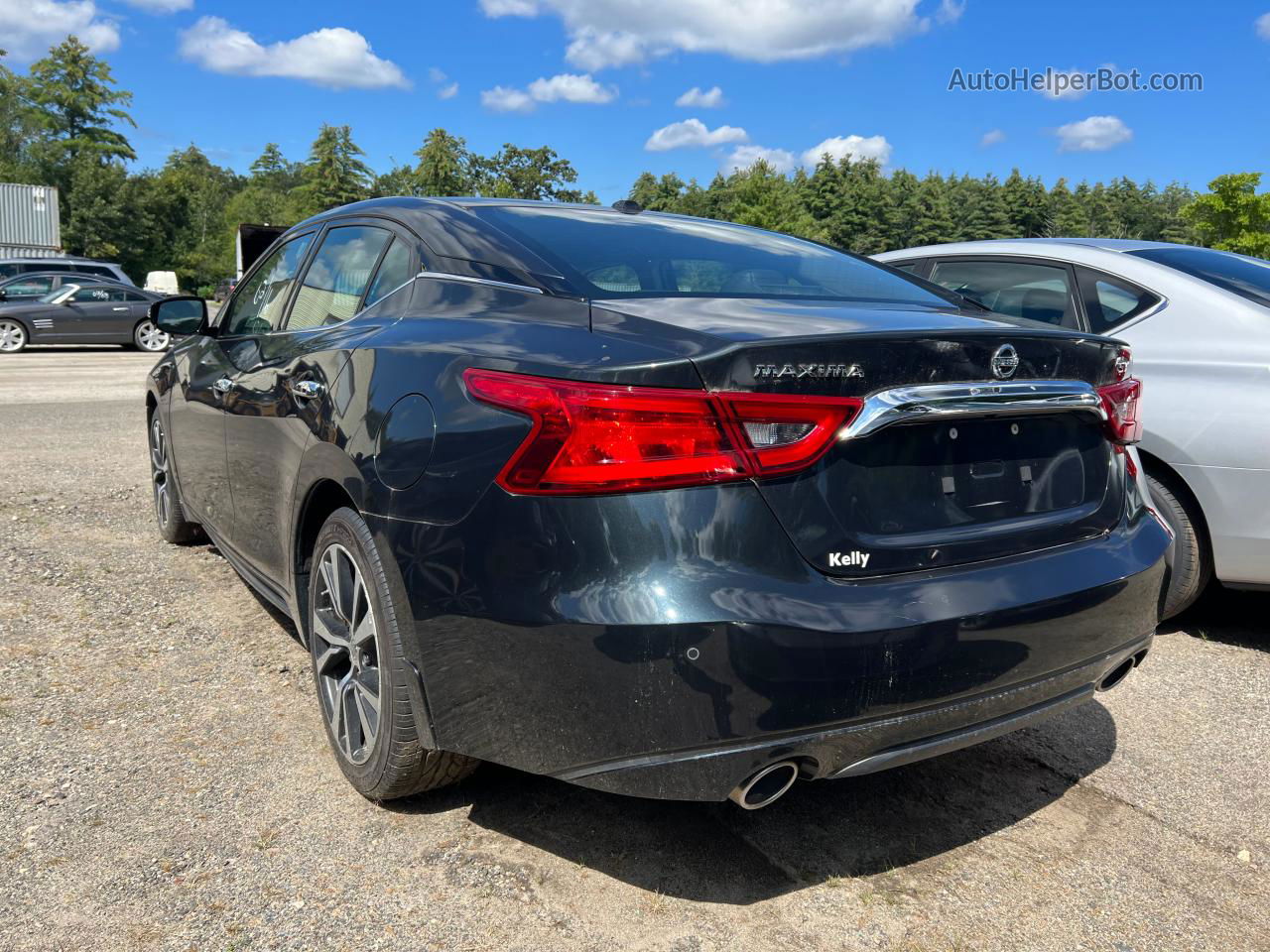 2016 Nissan Maxima 3.5s Black vin: 1N4AA6AP4GC441676