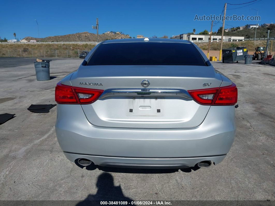 2017 Nissan Maxima 3.5 Platinum/3.5 S/3.5 Sl/3.5 Sr/3.5 Sv Silver vin: 1N4AA6AP4HC371081