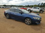 2017 Nissan Maxima 3.5s Blue vin: 1N4AA6AP4HC379374