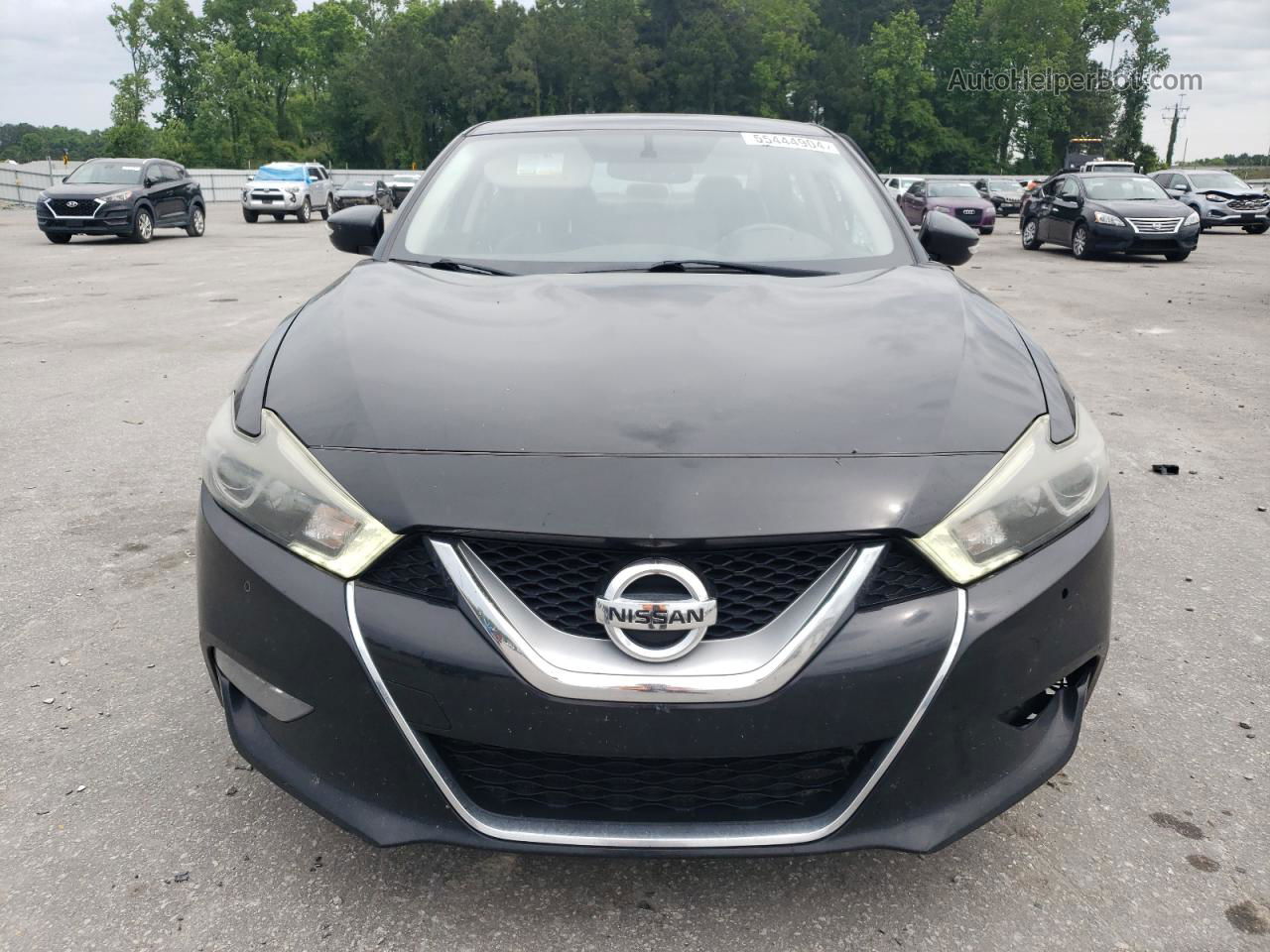 2017 Nissan Maxima 3.5s Black vin: 1N4AA6AP4HC381495