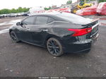 2017 Nissan Maxima 3.5 Sr Black vin: 1N4AA6AP4HC402877