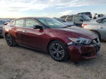 2017 Nissan Maxima 3.5s Burgundy vin: 1N4AA6AP4HC417363