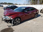 2017 Nissan Maxima 3.5s Burgundy vin: 1N4AA6AP4HC452789