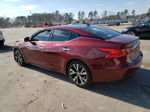 2017 Nissan Maxima 3.5s Burgundy vin: 1N4AA6AP4HC452789