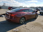 2017 Nissan Maxima 3.5s Burgundy vin: 1N4AA6AP4HC452789